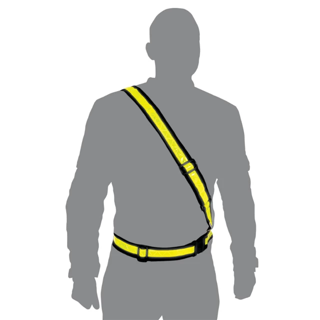 Reflexný popruh Oxford Bright Belt - žltá fluo - žltá fluo