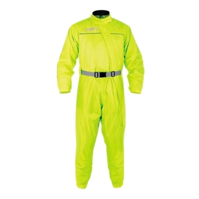 One-Piece Waterproof Motorcycle Over Suit Oxford Rain Seal Fluo - Fluorescent Yellow - Fluorescent Yellow