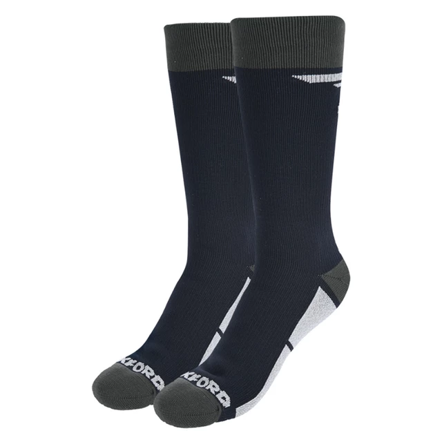 Nepremokavé ponožky s klimatickou membránou Oxford Waterproof OxSocks Black - čierna - čierna