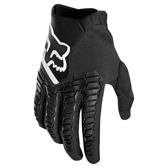 Motocross Gloves FOX Pawtector Black MX22 - Black - Black