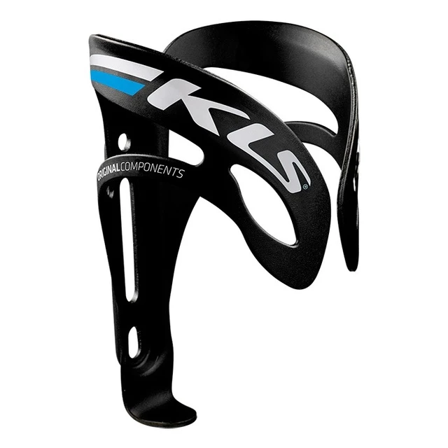 Bicycle Water Bottle Cage Kellys Squad - White Grey - Black-Blue