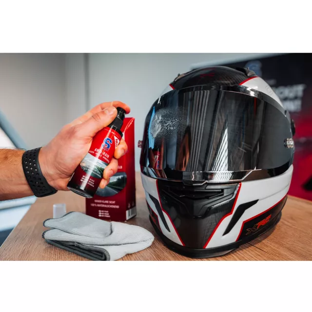 Přípravek na plexi S100 Anti-Rain 100 ml včetně utěrky z mikrovlákna