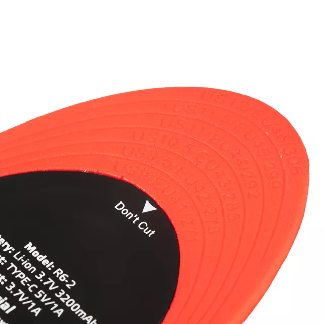 Vyhřívané vložky do bot inSPORTline W-TEC Dinaro 2x3200mAh s ovladačem