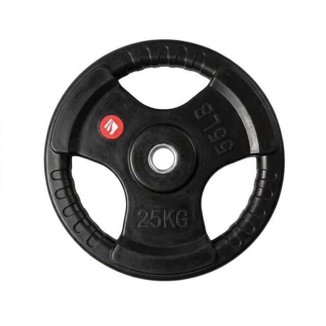 Pogumované kotouče inSPORTline Graton 2,5-25 kg 30 mm