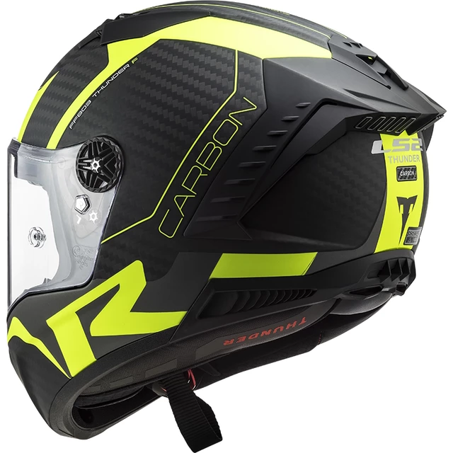 Motorcycle Helmet LS2 FF805 Thunder C Racing 1 - Matt Fluo Yellow