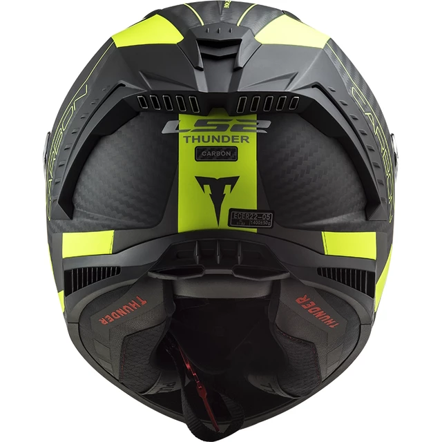 Motorcycle Helmet LS2 FF805 Thunder C Racing 1 - Matt Fluo Yellow