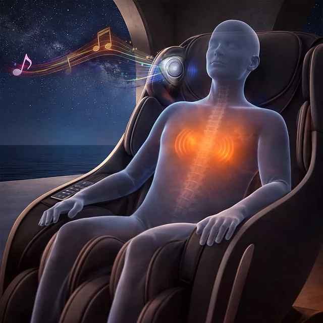 Masážní křeslo inSPORTline Fidardo - černo-šedá