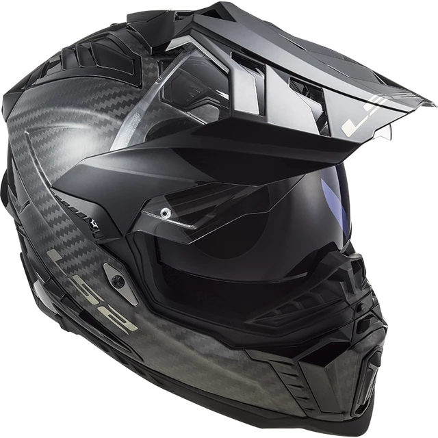 Enduro helma LS2 MX701 Explorer C - Glossy Carbon