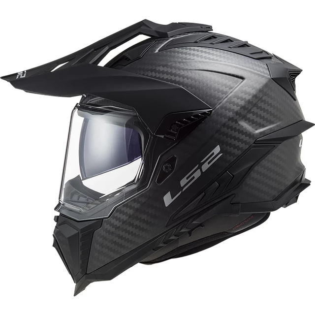 Enduro Helmet LS2 MX701 Explorer C Solid - Matt Carbon