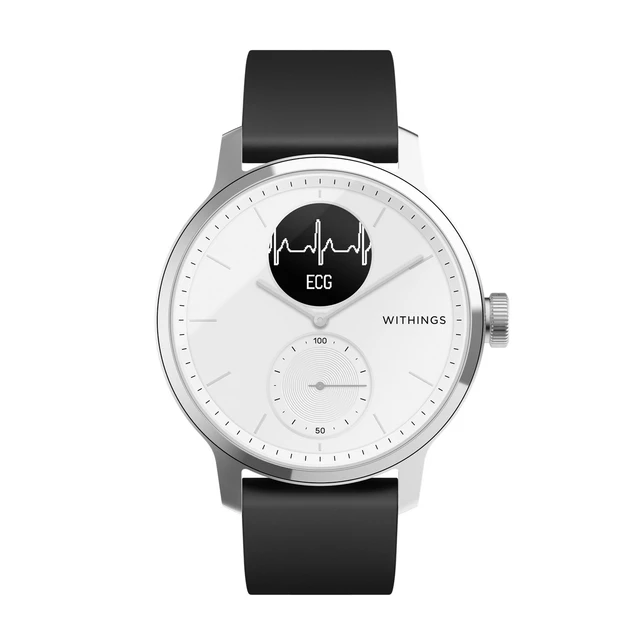 Withings Scanwatch 42mm aktivitásmérő óra fehér