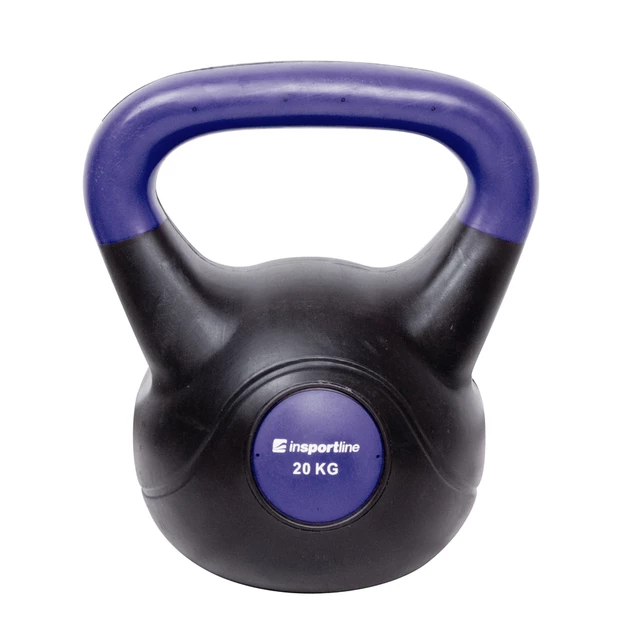 Zestaw hantli kettlebell inSPORTline Vin-Bell Dark 1-20 kg