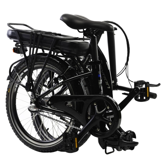 Folding E-Bike Devron 20122 20” – 2022 - Black Glossy