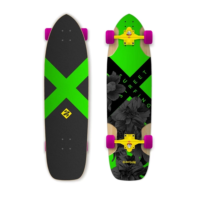 Longboard Street Surfing Freeride Electrica 36"