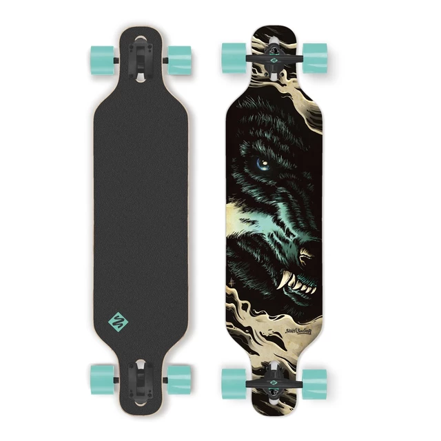 Longboard Street Surfing Freeride - The Wolf 39"