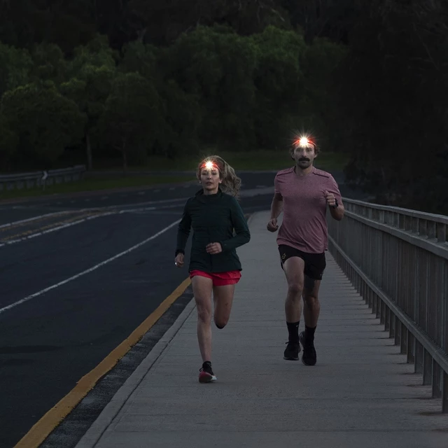 Knog Quokka Run Stirnlampe für Jogger - Lime