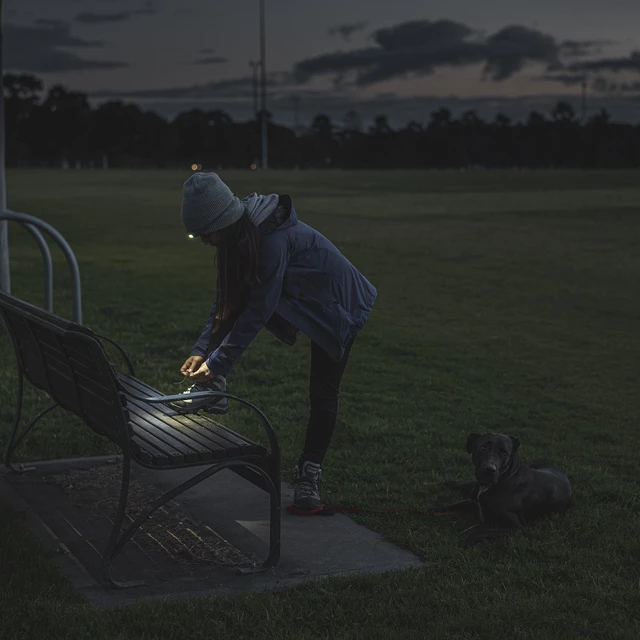 Running Headlamp Knog Quokka Run - Grape