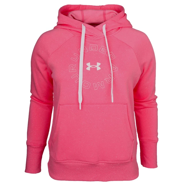 Women’s Hoodie Under Armour Rival Fleece Metallic - Pink Lemonade