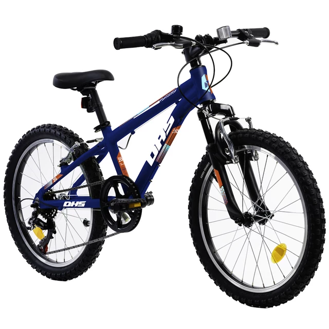 Detský bicykel DHS Teranna 2023 20" 7.0 - Green