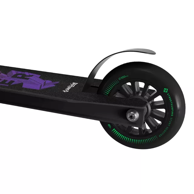 Freestyle koloběžka Street Surfing TRICKSTER Black Gum