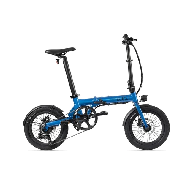 Skládací elektrokolo EOVOLT City 4-Speed 16" - modrá