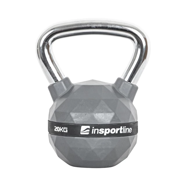 Rubber-Coated Kettlebell Set inSPORTline PU 4 – 20 kg