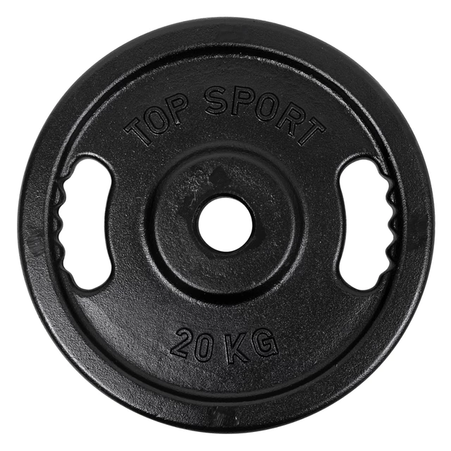 Olympijský litinový kotouč Top Sport Castyr OL 20 kg 50 mm - 2.jakost