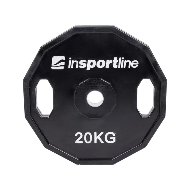 Gumowane obciążenie inSPORTline Ruberton 20 kg 30 mm