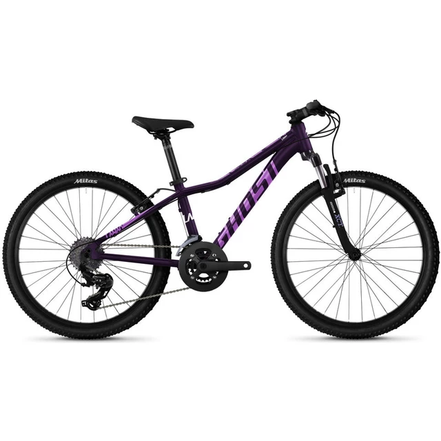 Juniorské kolo Ghost Lanao 24" Base - Purple / White