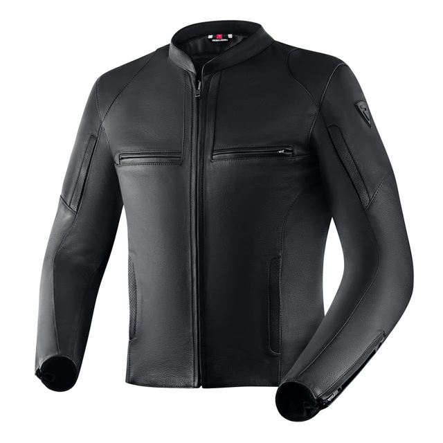 Rebelhorn Runner III Motorradjacke aus Leder - schwarz - schwarz