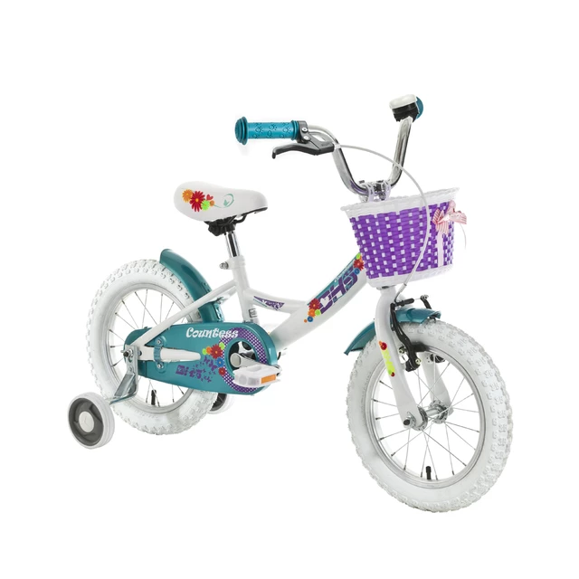 Children’s Bike DHS 1402 14” – 2016 - Violet - White
