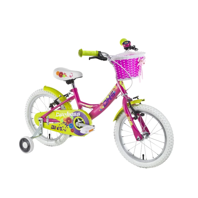Children’s Bicycle DHS Duches 1604 16ʺ – 2016 Offer - White - Pink