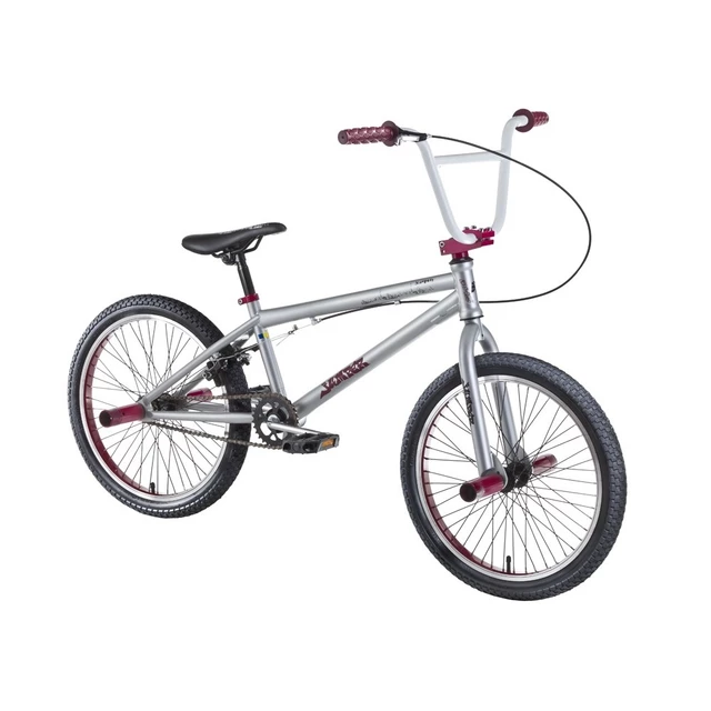 DHS Jumper 2005 20" - Freestyle-Fahrrad - Modell 2018 - schwarz - hell grau