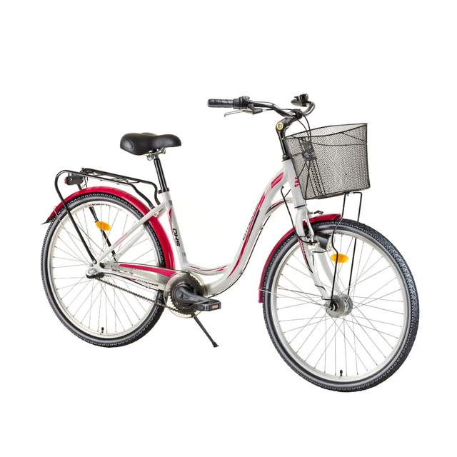 Městské kolo DHS Citadinne 2636 26" - model 2016 - Bleau-White