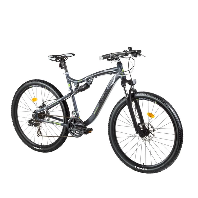 Full Suspension Bike DHS Terrana 2745 27.5” – 2016 - Gray-Black-Green