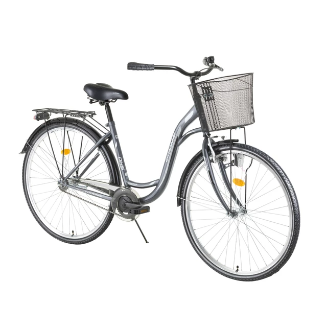 Urban Bike DHS Citadinne 2834 28” – 2016 - Ivory-Black-Burgundy - Grey