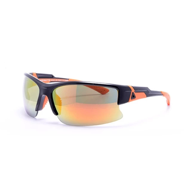 Granite Sport 17 sportliche Sonnenbrille - schwarz-blau - schwarz-orange