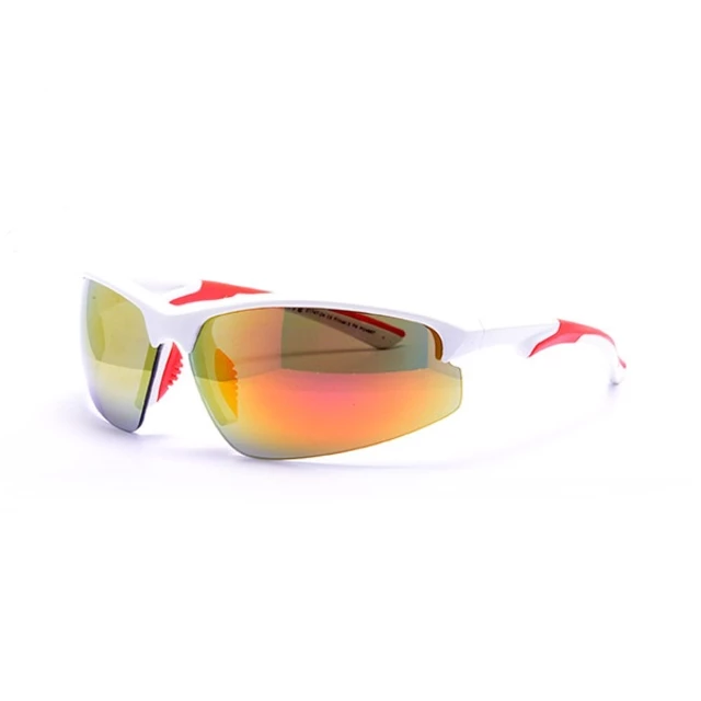 Granite Sport 18 sportliche Sonnenbrille - weiß-rot - weiß-rot