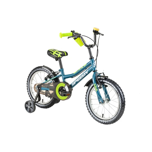 Children's Bike DHS Speedy 1603 16" - 2018 - Yellow - Blue