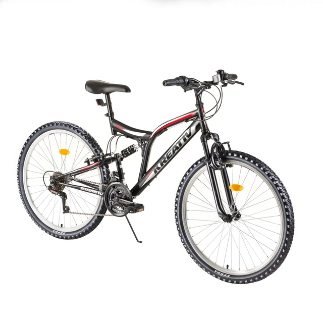 Összteleszkópos kerékpár Kreativ 2641 26" - modell 2018 - fekete