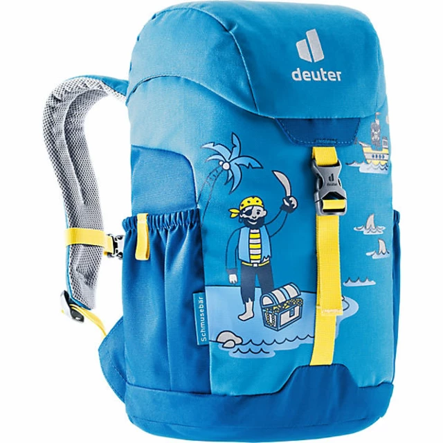 Children’s Backpack Deuter Schmusebär - Dustblue-Alpinegreen - Azure-Lapis