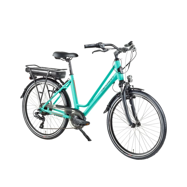 Urban E-Bike Devron 26122 – 2018 - Black Matt - Light Blue
