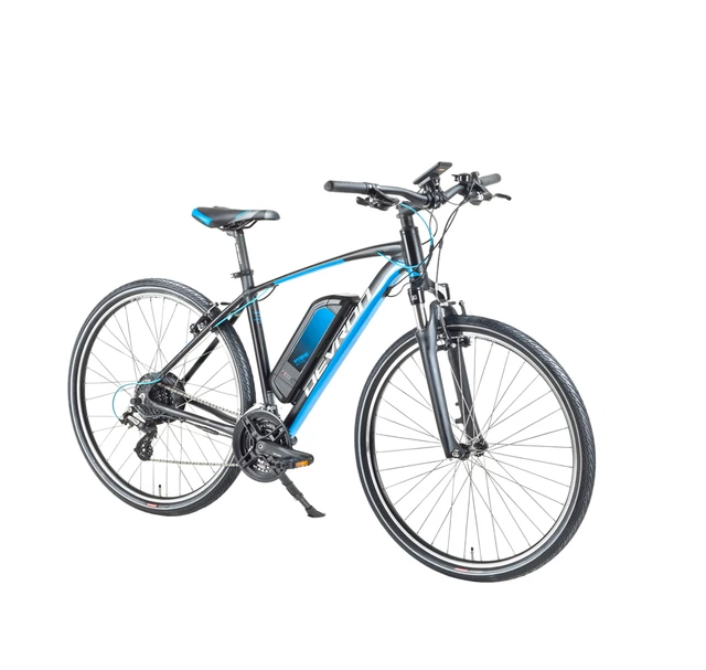 Crossowy rower elektryczny Devron 28161 28" - model 2018 - Czarny - Czarny