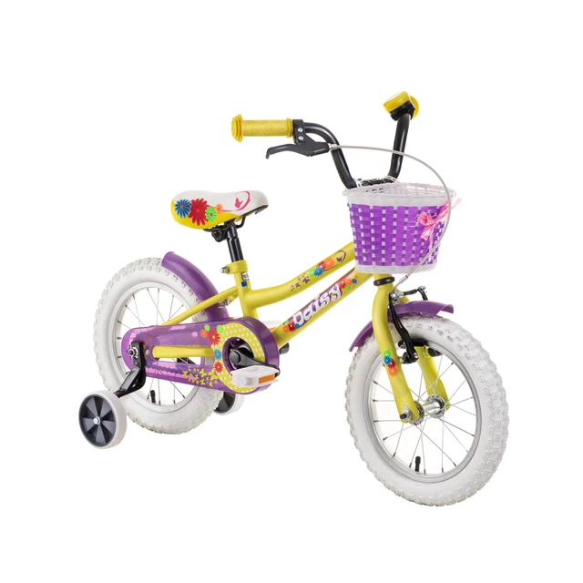 Children’s Bike DHS Daisy 1402 14” – 4.0 - Pink - Yellow