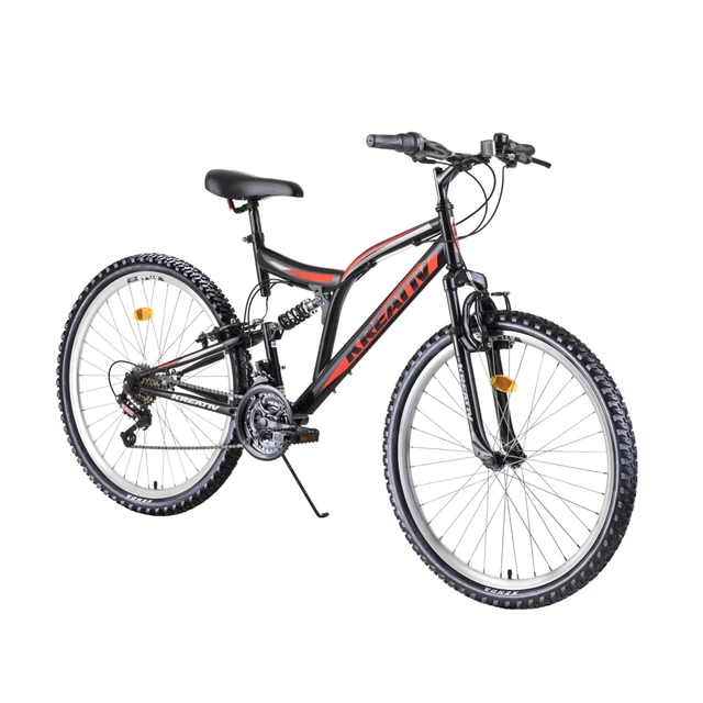 Full-Suspension Bike Kreativ 2641 26” – 4.0 - Black - Black