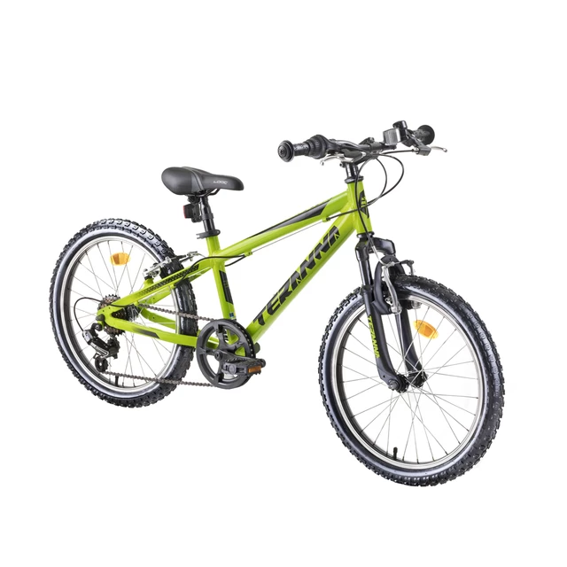 Juniorský bicykel DHS Teranna 2423 24" - model 2019 - Green