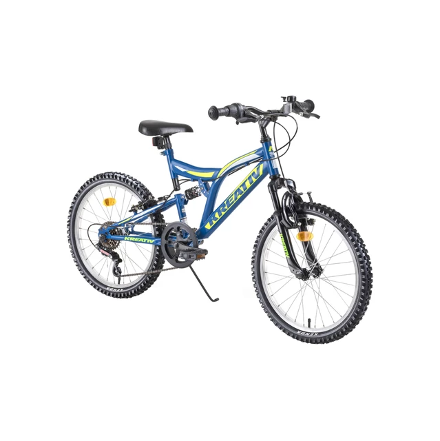 Gyerek kerékpár Kreativ 2041 20" - modell 2019 - sárga - kék