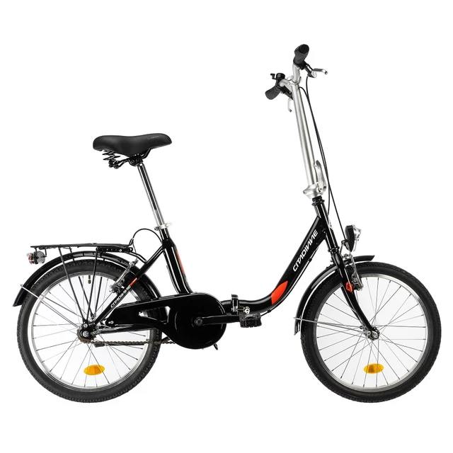 Skladací bicykel DHS Folder 2092 20" 4.0 - Black