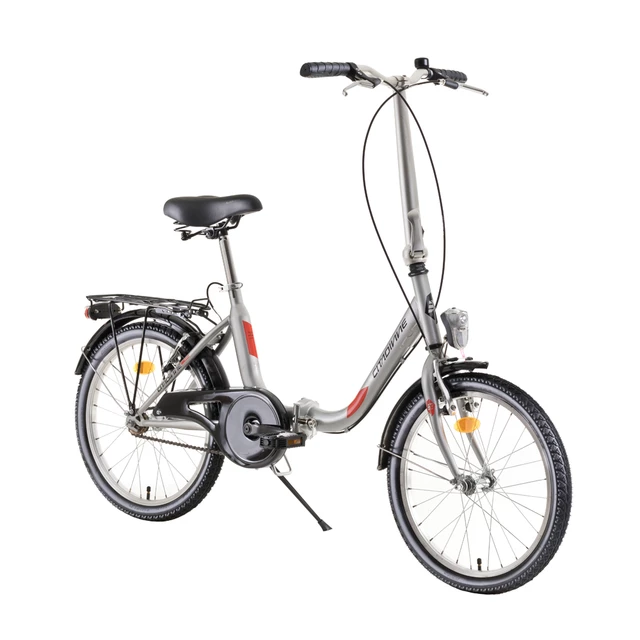 Skladací bicykel DHS Folder 2092 20" 4.0 - Black