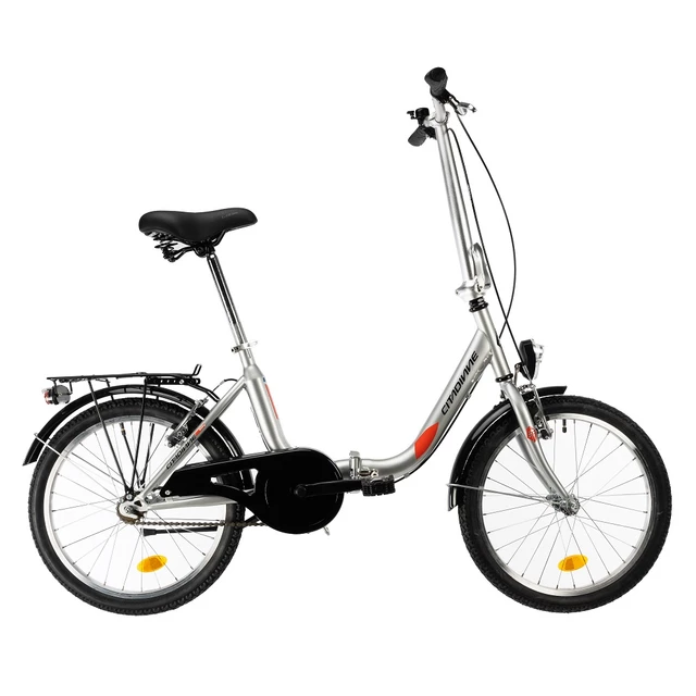 Skladací bicykel DHS Folder 2092 20" 4.0 - Black