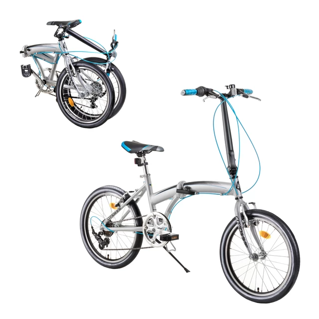 Folding Bike DHS Folder 2095 20” – 2019 - Grey - Grey